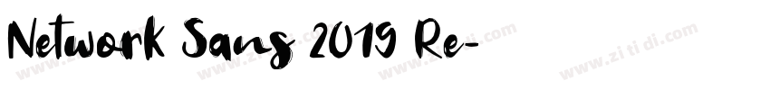 Network Sans 2019 Re字体转换